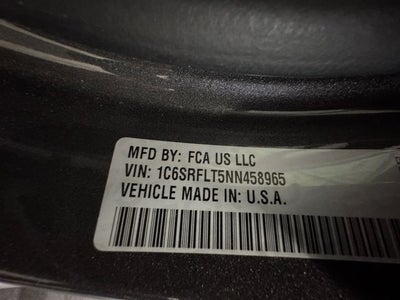 2022 RAM 1500 Rebel Crew Cab 4x4 5'7' Box