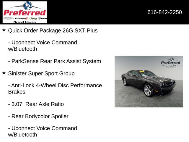 2014 Dodge Challenger SXT Plus