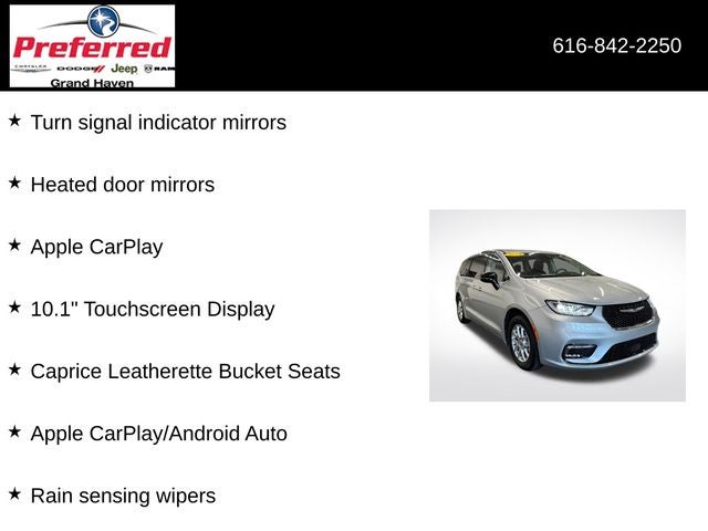 2024 Chrysler Pacifica Touring L 3.6 Liter V6 7 Passenger 3rd Row Seating