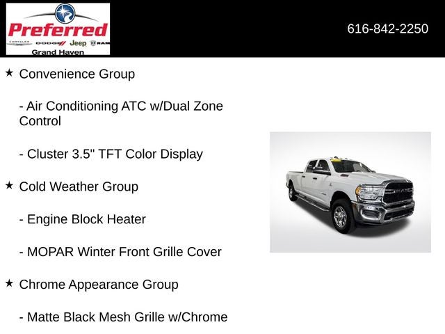 2022 RAM 2500 Tradesman Crew Cab 4x4 8' Box