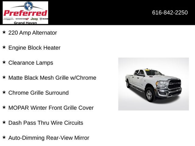 2022 RAM 2500 Tradesman Crew Cab 4x4 8' Box