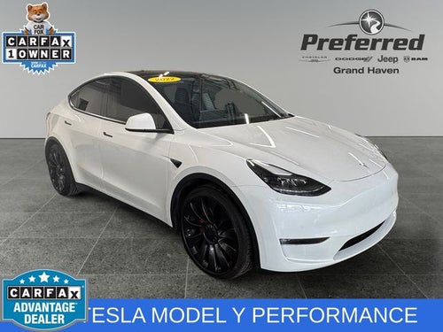 2022 Tesla Model Y Performance Electric Motor AWD