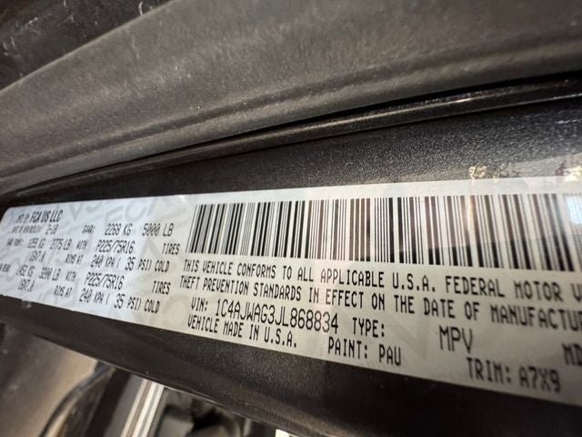 2018 Jeep Wrangler JK Sport 4x4