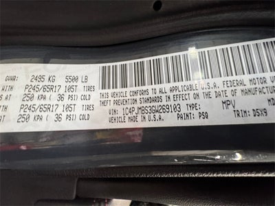 2016 Jeep Cherokee Trailhawk