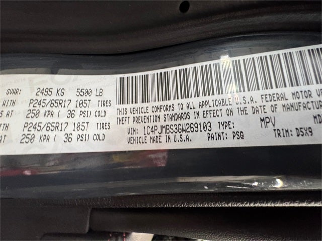 2016 Jeep Cherokee Trailhawk