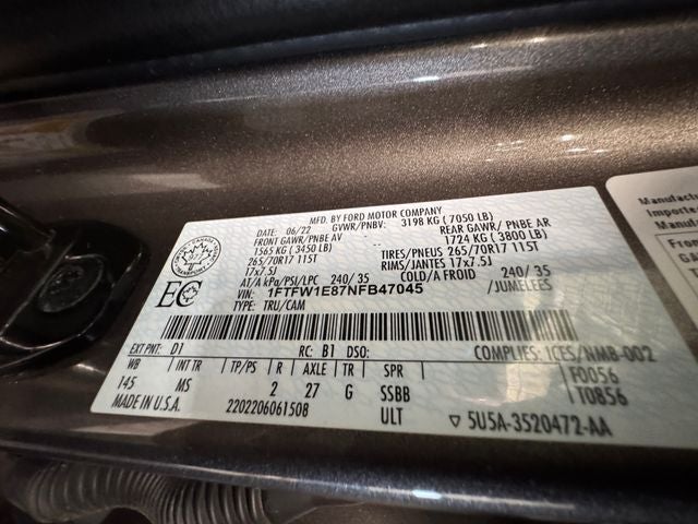 2022 Ford F-150 XLT