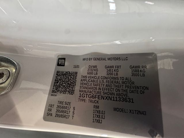 2022 GMC Canyon 4WD Crew Cab Short Box AT4 - Cloth