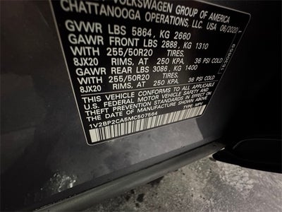 2021 Volkswagen Atlas 2.0T SEL