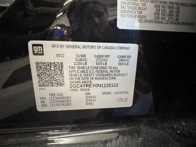 2022 Chevrolet Silverado 2500HD 4WD Crew Cab Standard Bed High Country