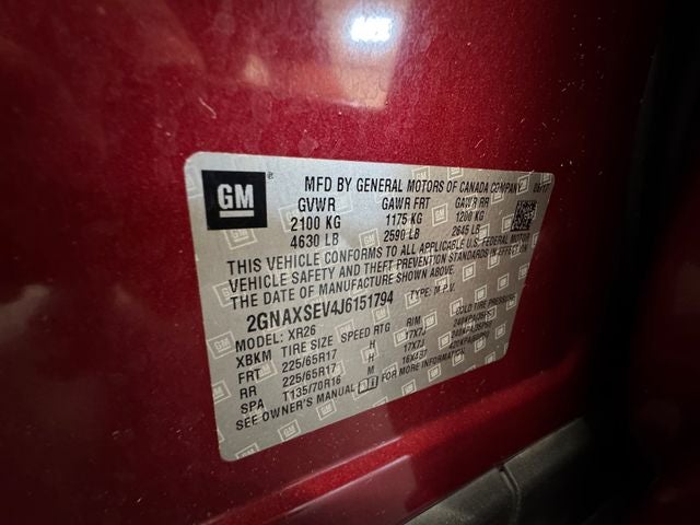 2018 Chevrolet Equinox LT