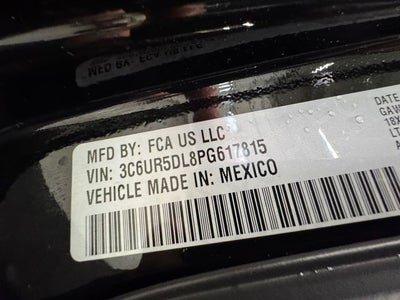 2023 RAM 2500 Big Horn 6.7 Liter I6 Cummins Turbodiesel Crew Cab 4WD