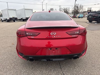 2017 INFINITI Q60 3.0t Red Sport 400
