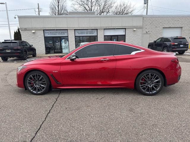 2017 INFINITI Q60 3.0t Red Sport 400