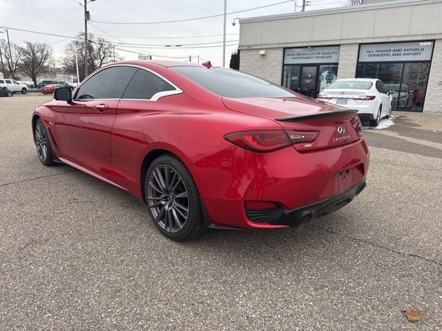2017 INFINITI Q60 3.0t Red Sport 400
