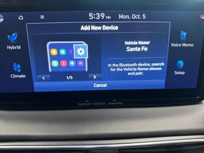 2022 Hyundai Santa Fe Hybrid Limited 1.6 Liter I4 AWD