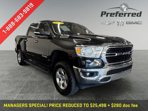 2019 RAM 1500 Big Horn/Lone Star Crew Cab 4x4 5'7" Box