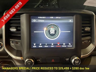 2019 RAM 1500 Big Horn/Lone Star Crew Cab 4x4 5'7" Box
