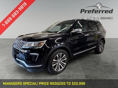 2018 Ford Explorer Platinum