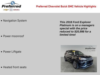 2018 Ford Explorer Platinum