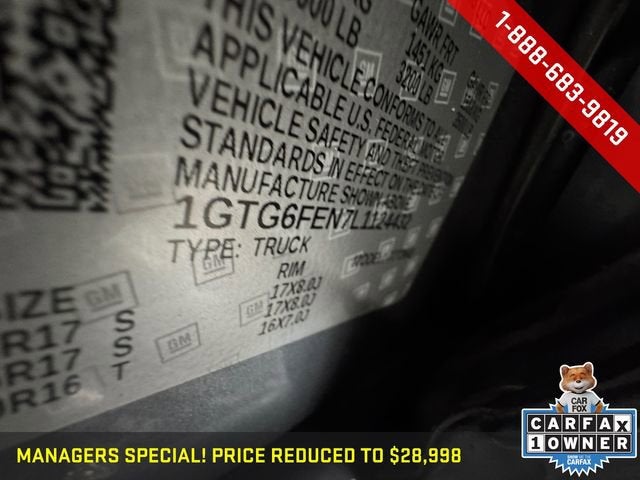 2020 GMC Canyon All Terrain - Cloth