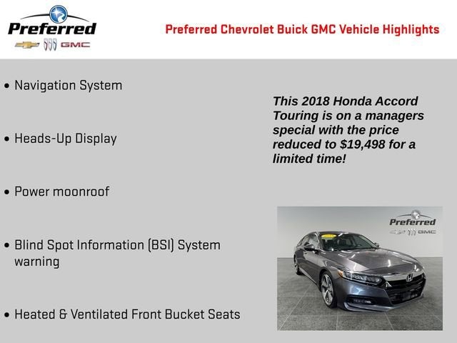 2018 Honda Accord Touring