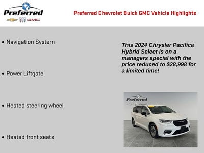 2024 Chrysler Pacifica Hybrid Select