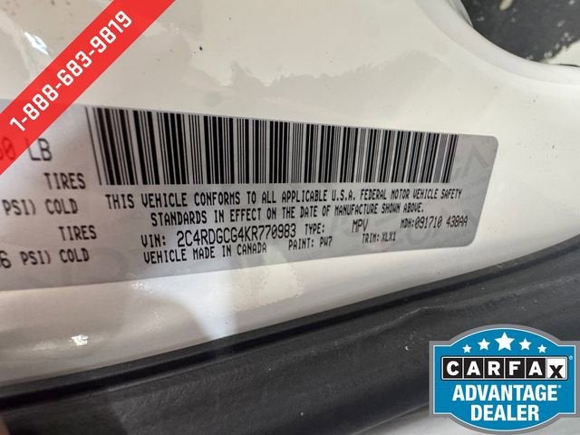 2019 Dodge Grand Caravan SXT