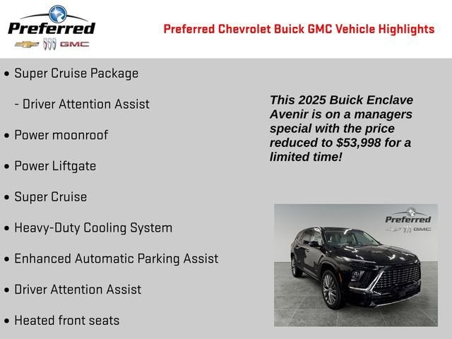 2025 Buick Enclave Avenir