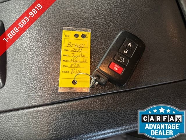 2019 Toyota Highlander XLE