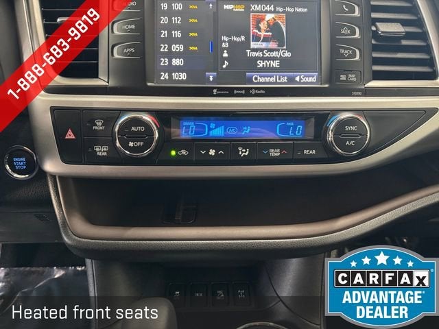 2019 Toyota Highlander XLE